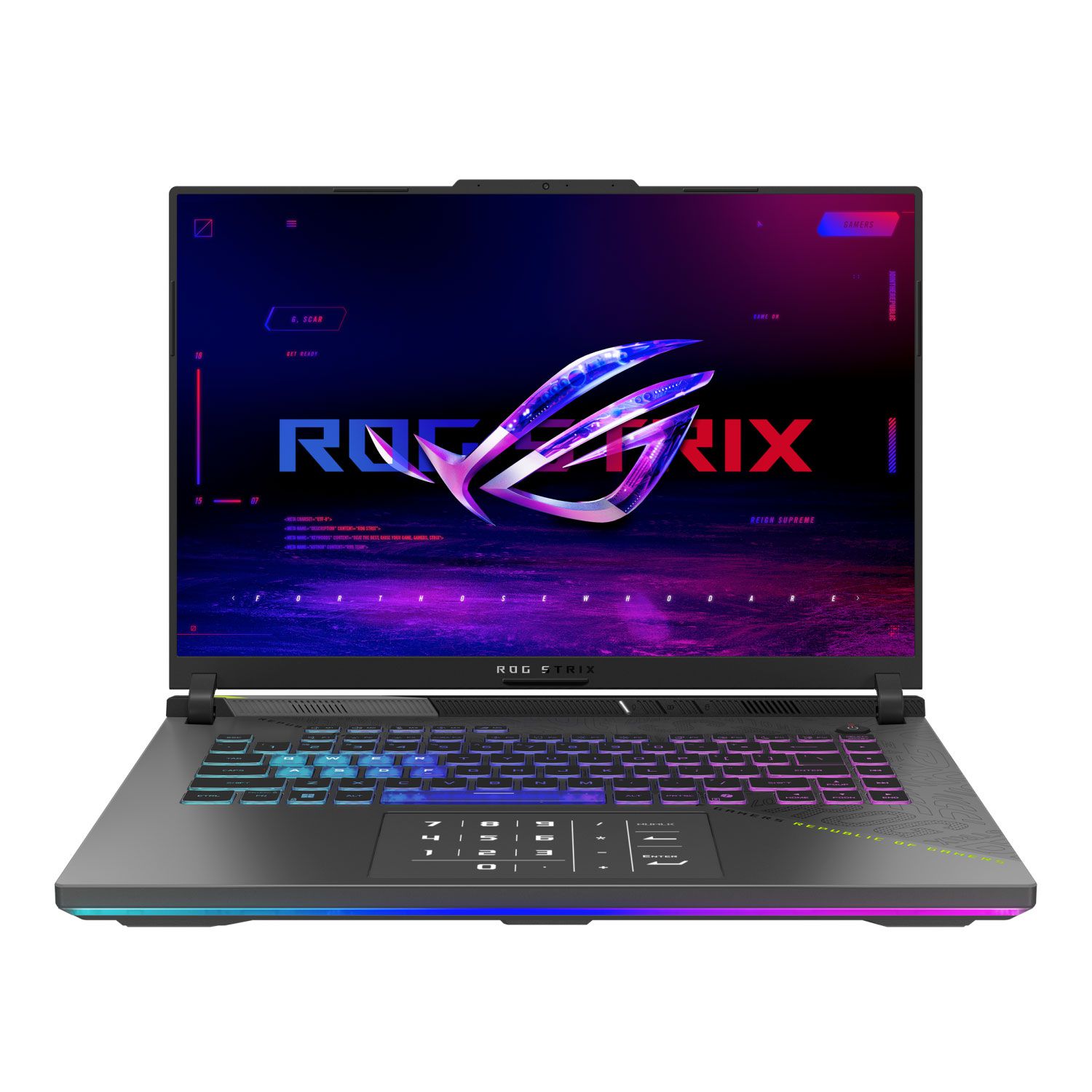 Asus ROG Strix G16 Laptop 16" IPS (Ryzen 9 9955HX/32 GB/1 TB/RTX 5070 Ti 12 GB/Windows 11 Pro)