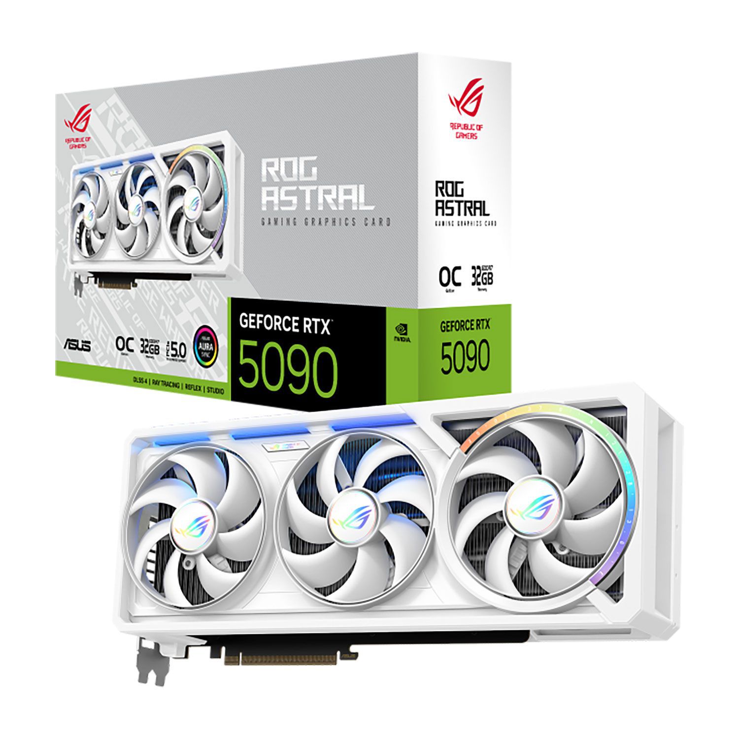 Asus VGA GeForce RTX 5090 ROG ASTRAL White OC 32 GB