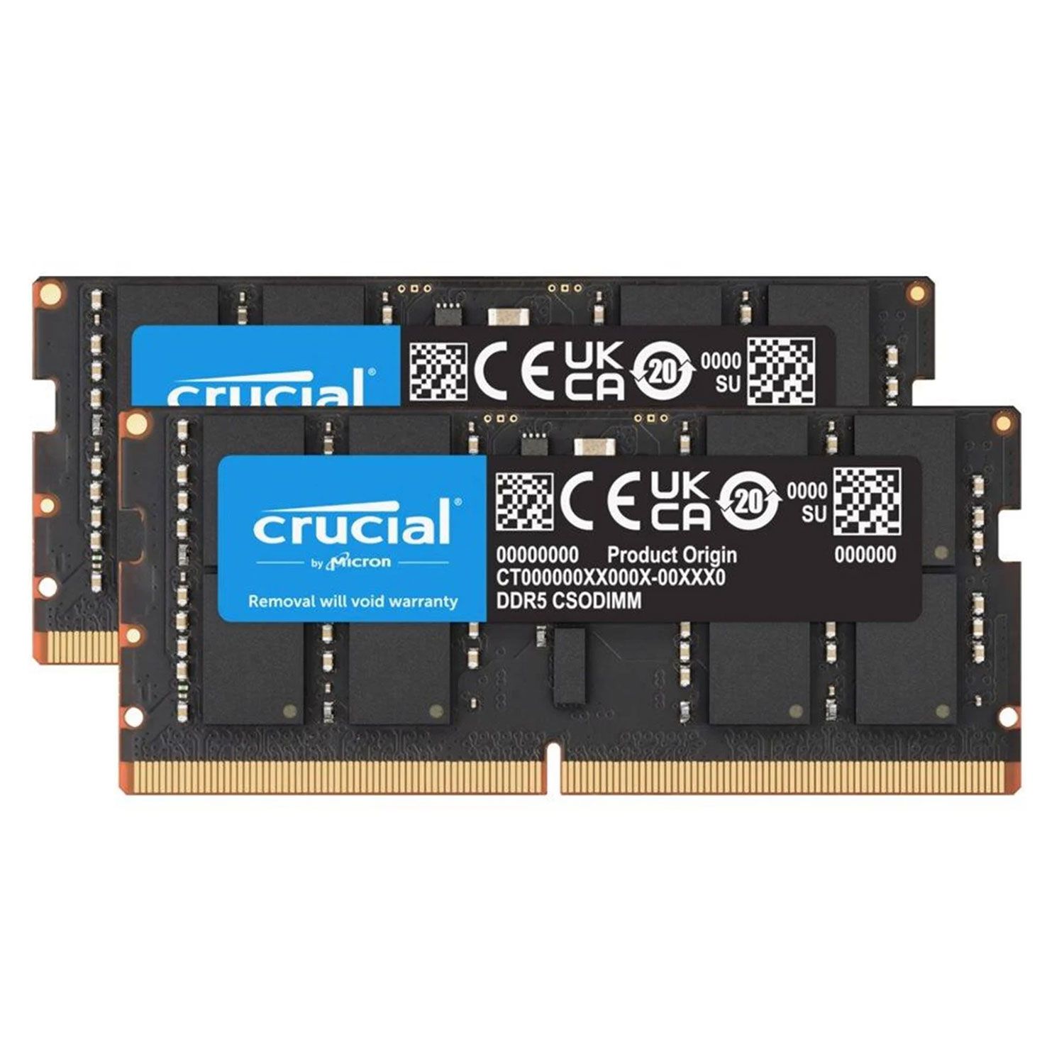 Crucial Laptop RAM CSODIMM 48GB Kit 6400MHz DDR5