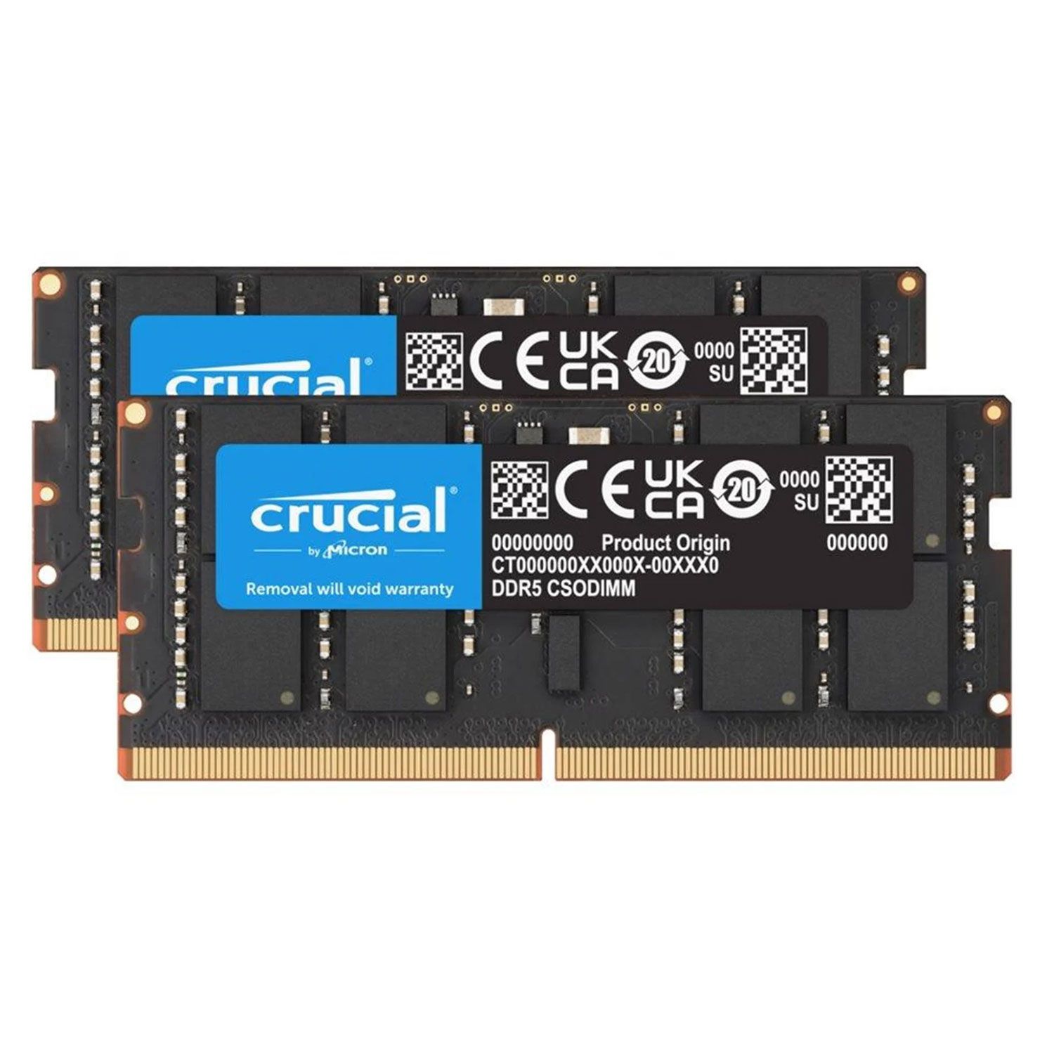 Crucial Laptop RAM CSODIMM 64GB Kit 6400MHz DDR5