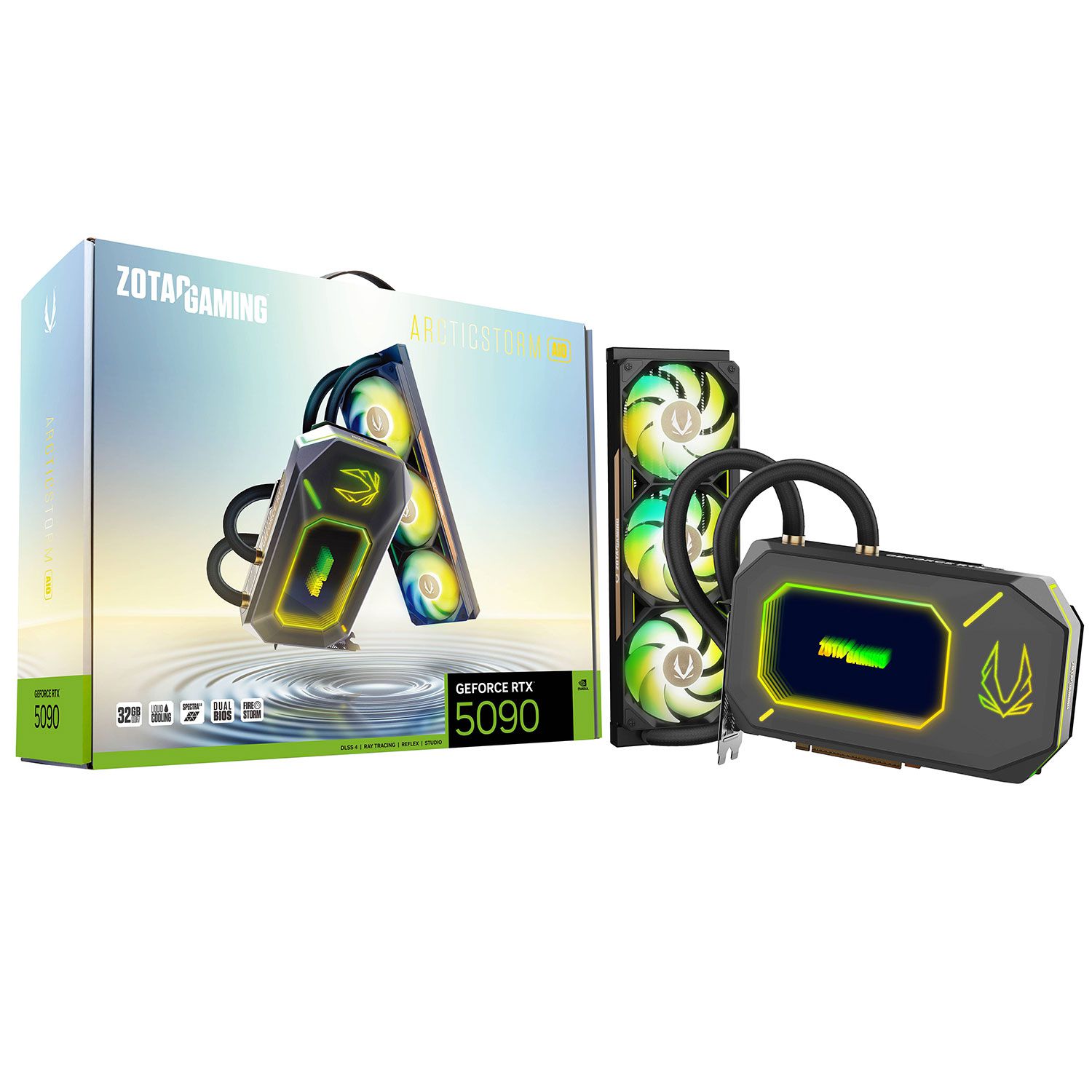 Zotac VGA GeForce RTX 5090 ARCTICSTORM AIO 32 GB