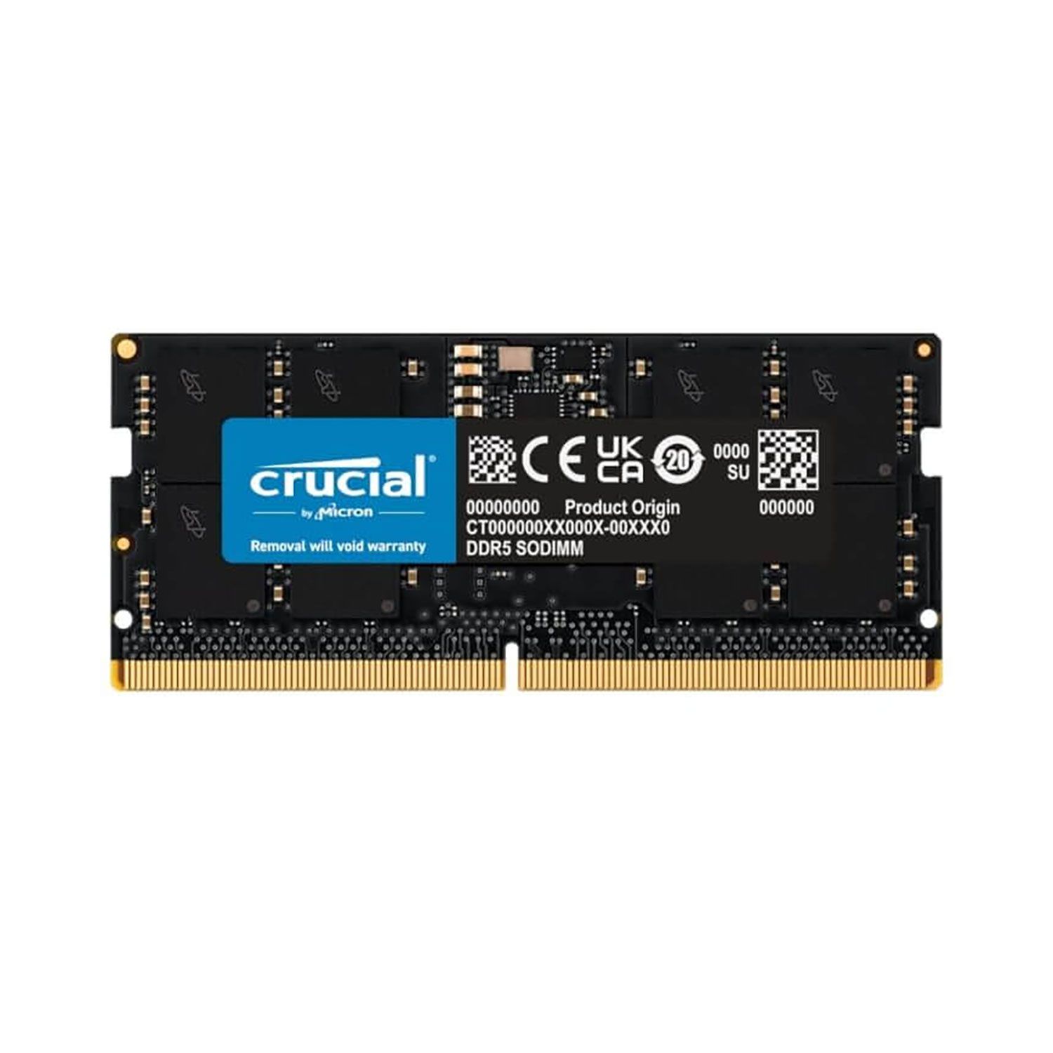 Crucial Laptop RAM SODIMM 8GB 5600MHz DDR5