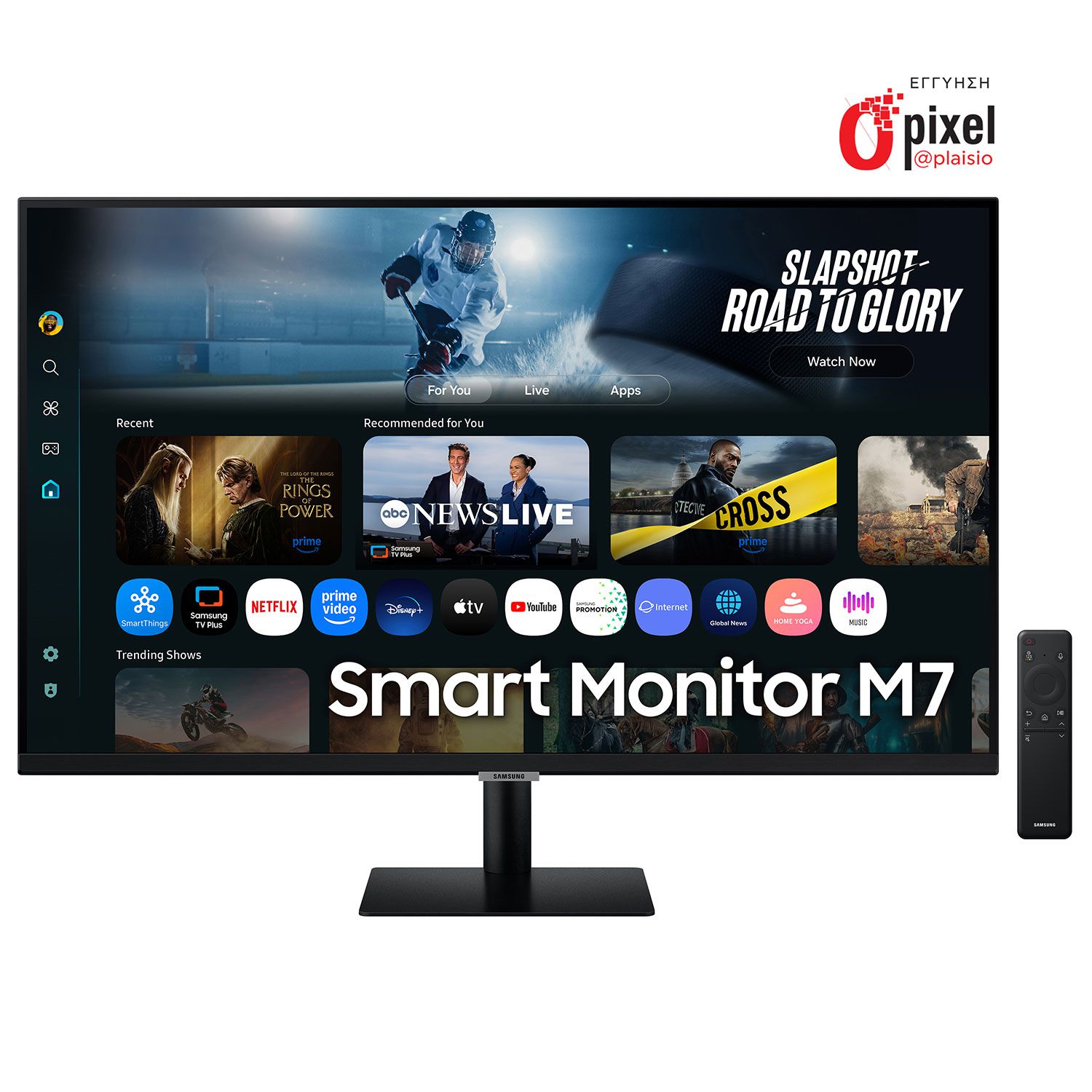 Samsung Monitor 32" Smart M7 M70F Black