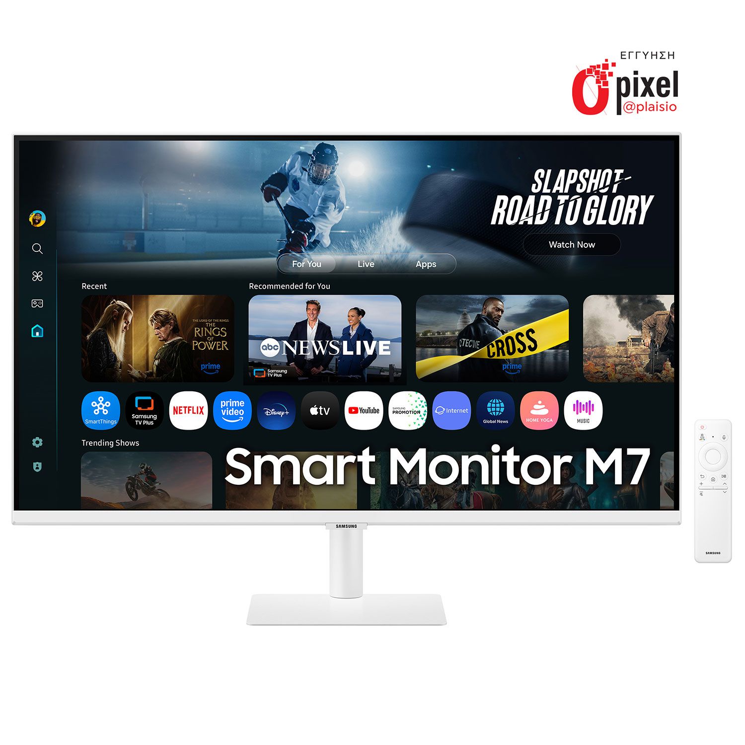 Samsung Monitor 32" Smart M7 M70F White