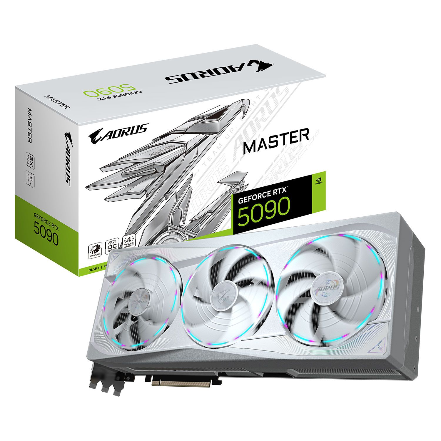 Gigabyte VGA GeForce RTX 5090 AORUS STEALTH ICE 32 GB