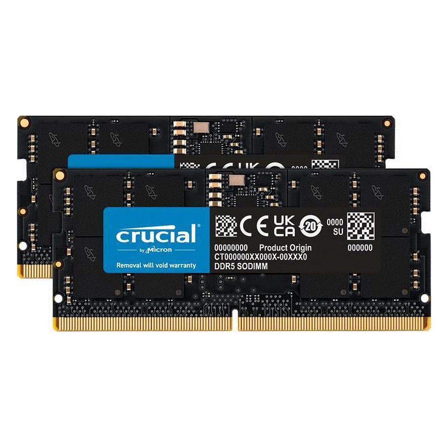 Crucial Laptop RAM SODIMM 96GB Kit 5600MHz DDR5