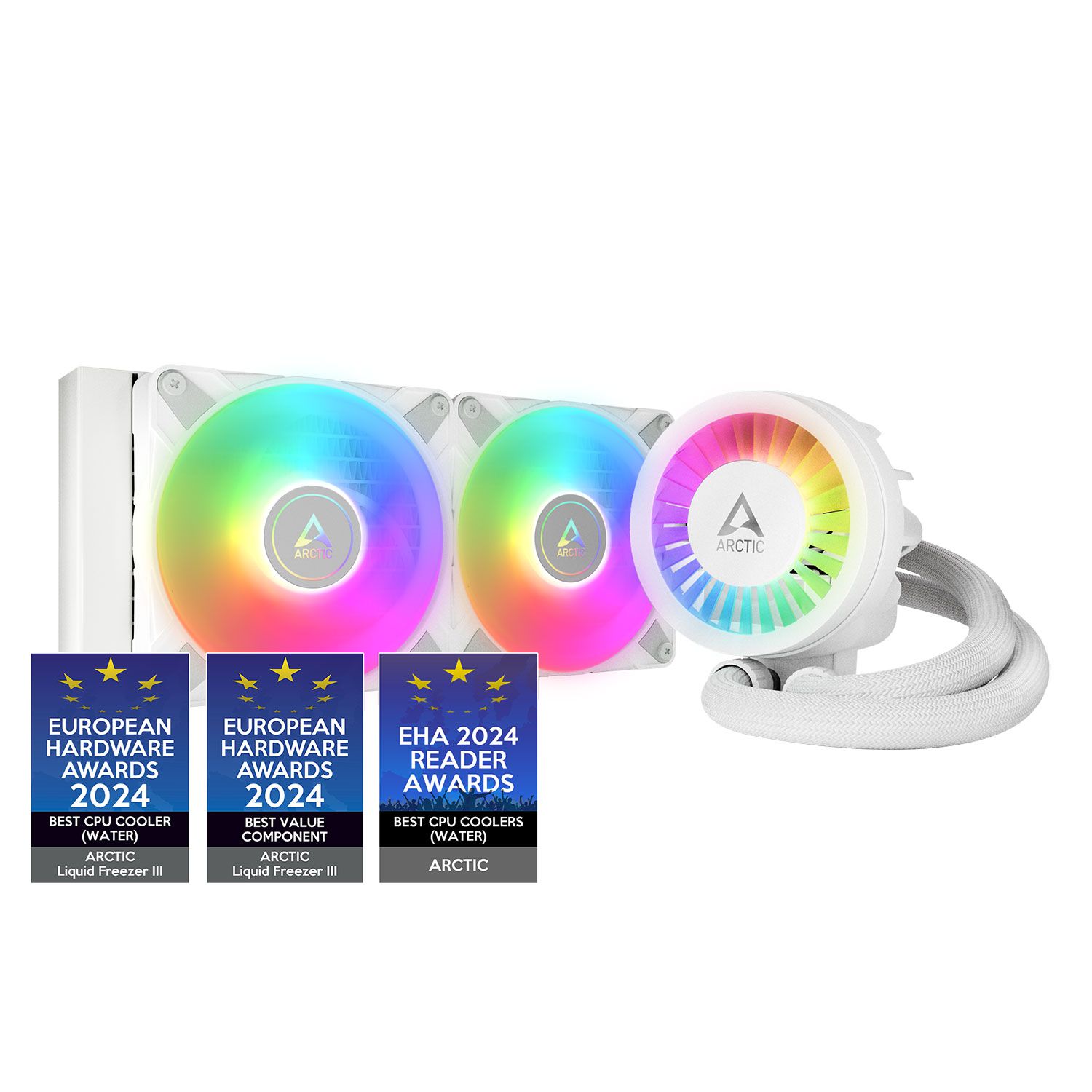 Arctic Cooling CPU Cooler Arctic Liquid Freezer III Pro 240 A-RGB White