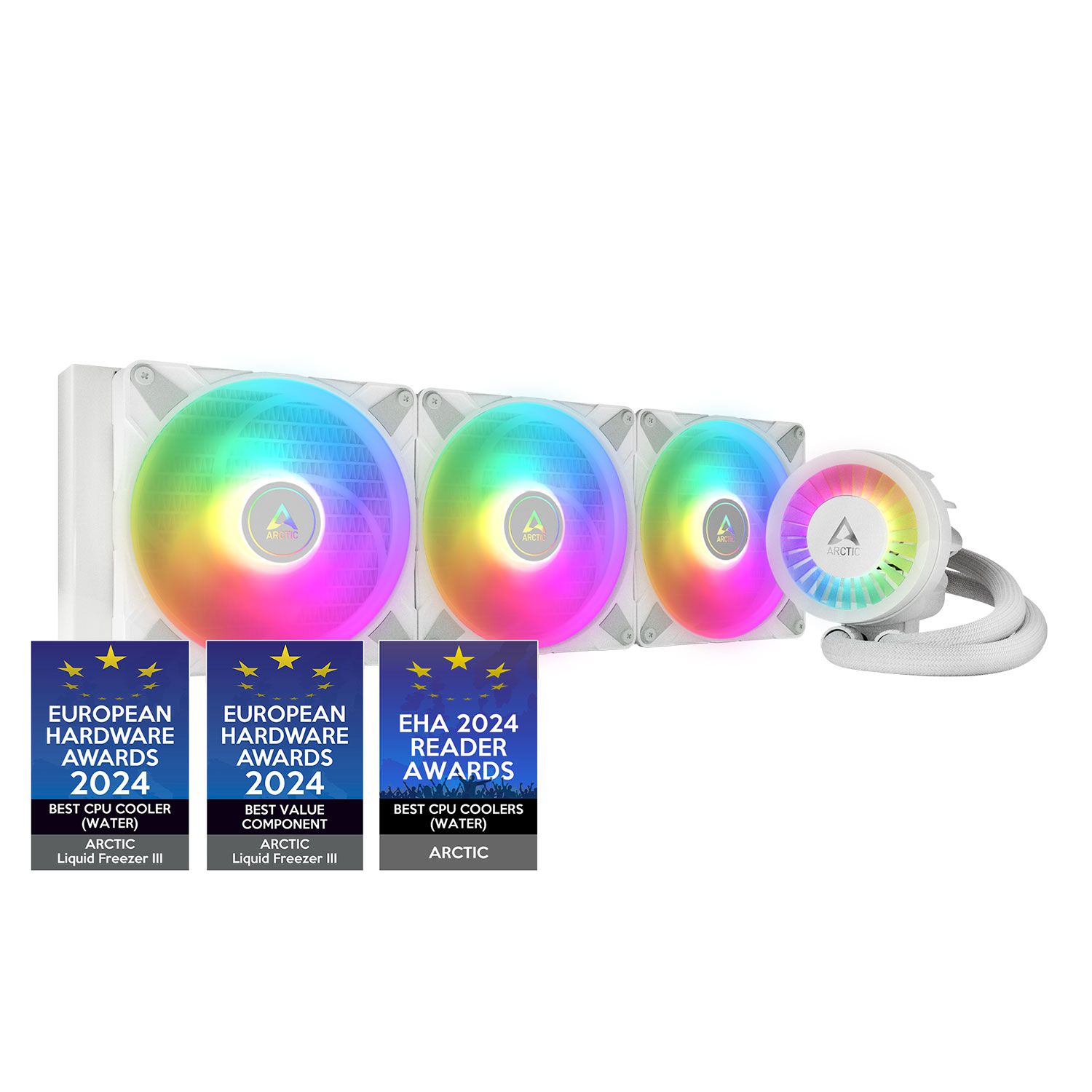 Arctic Cooling CPU Cooler Arctic Liquid Freezer III Pro 420 A-RGB White
