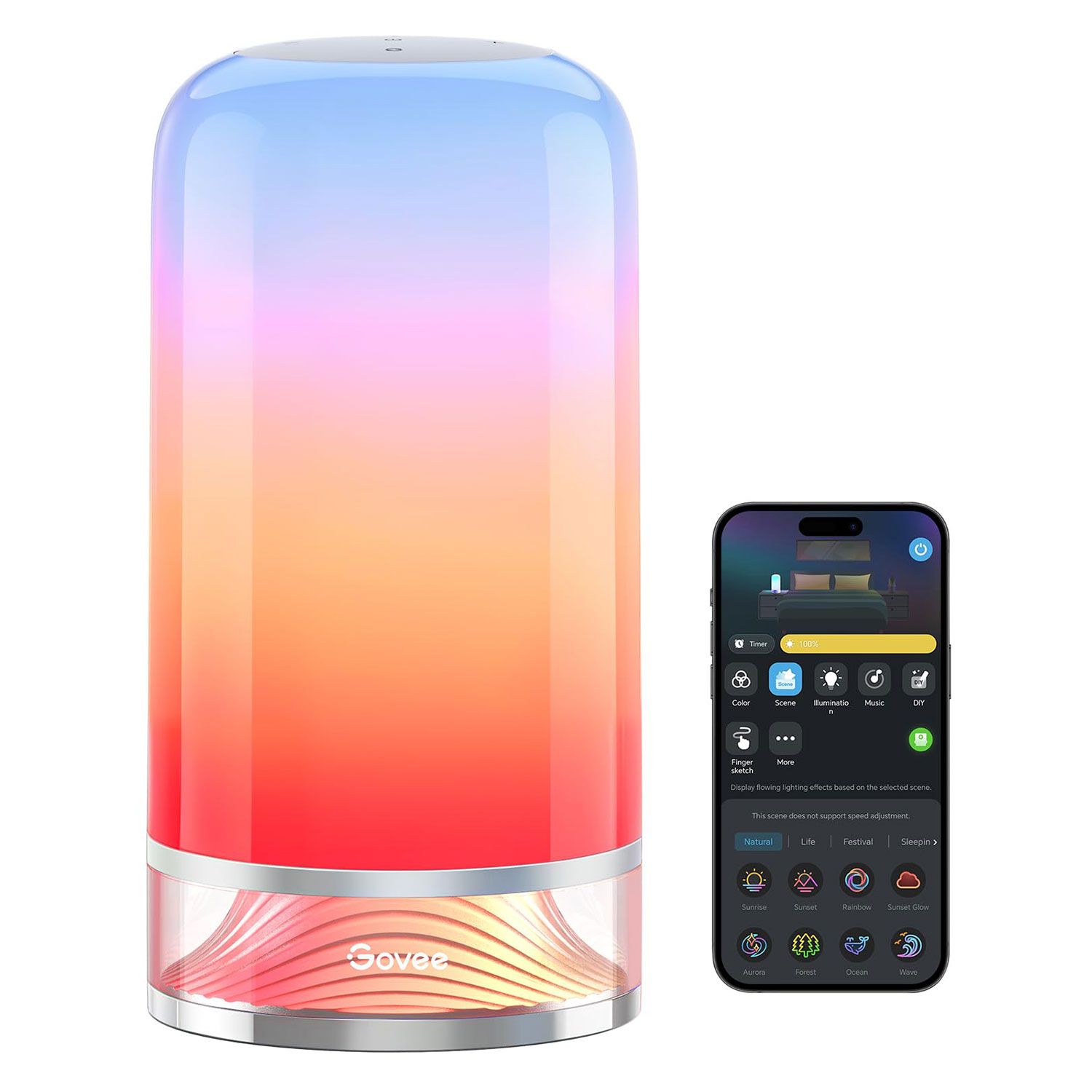 Govee Smart Wi-Fi Table Lamp RGBICWW