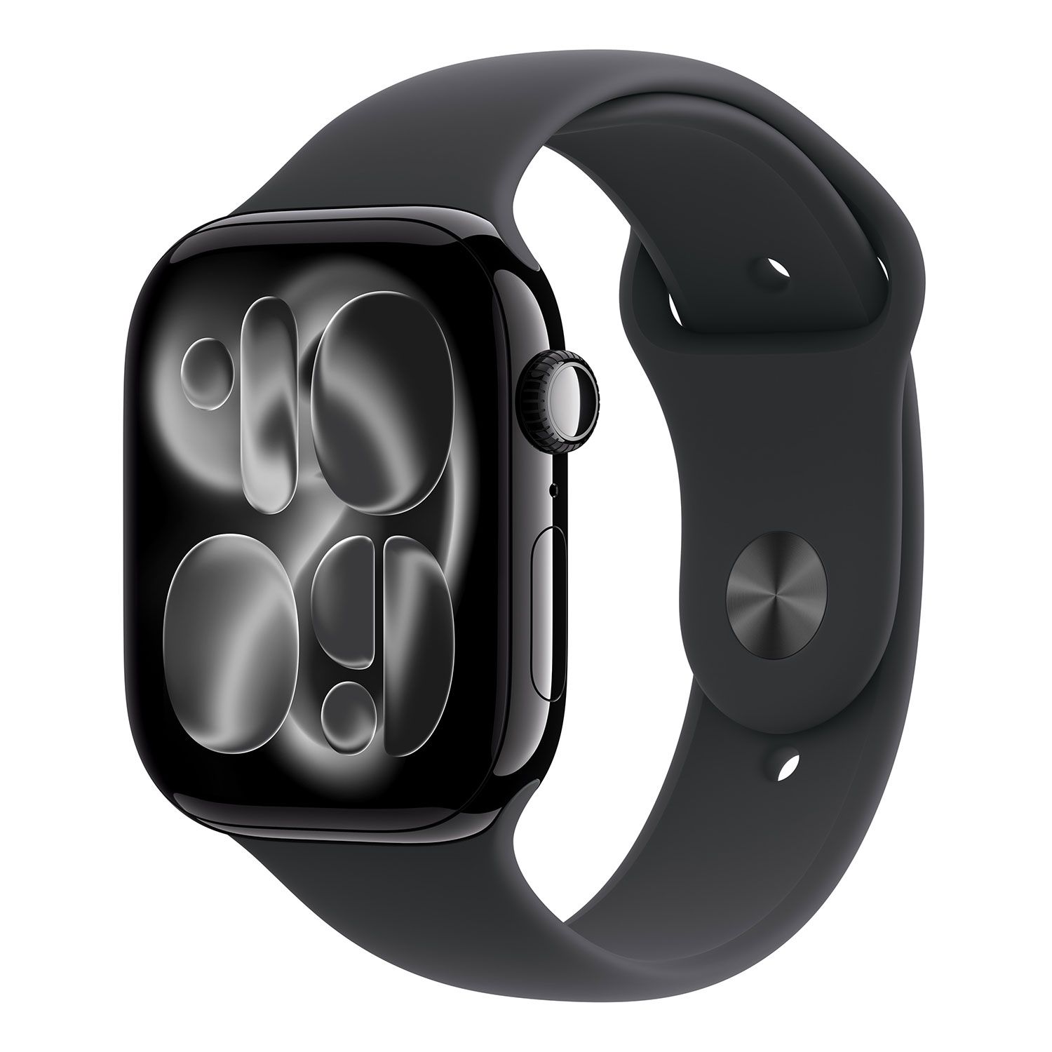 Apple Watch Series 11 42mm Jet Black with Black Sport Band M/L