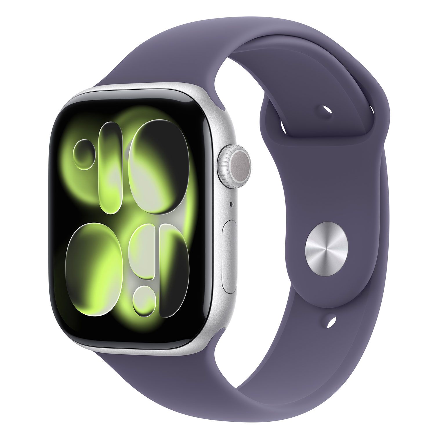 Apple Watch Series 11 Cell 42mm Silver with Purple Fog Sport Band M/L