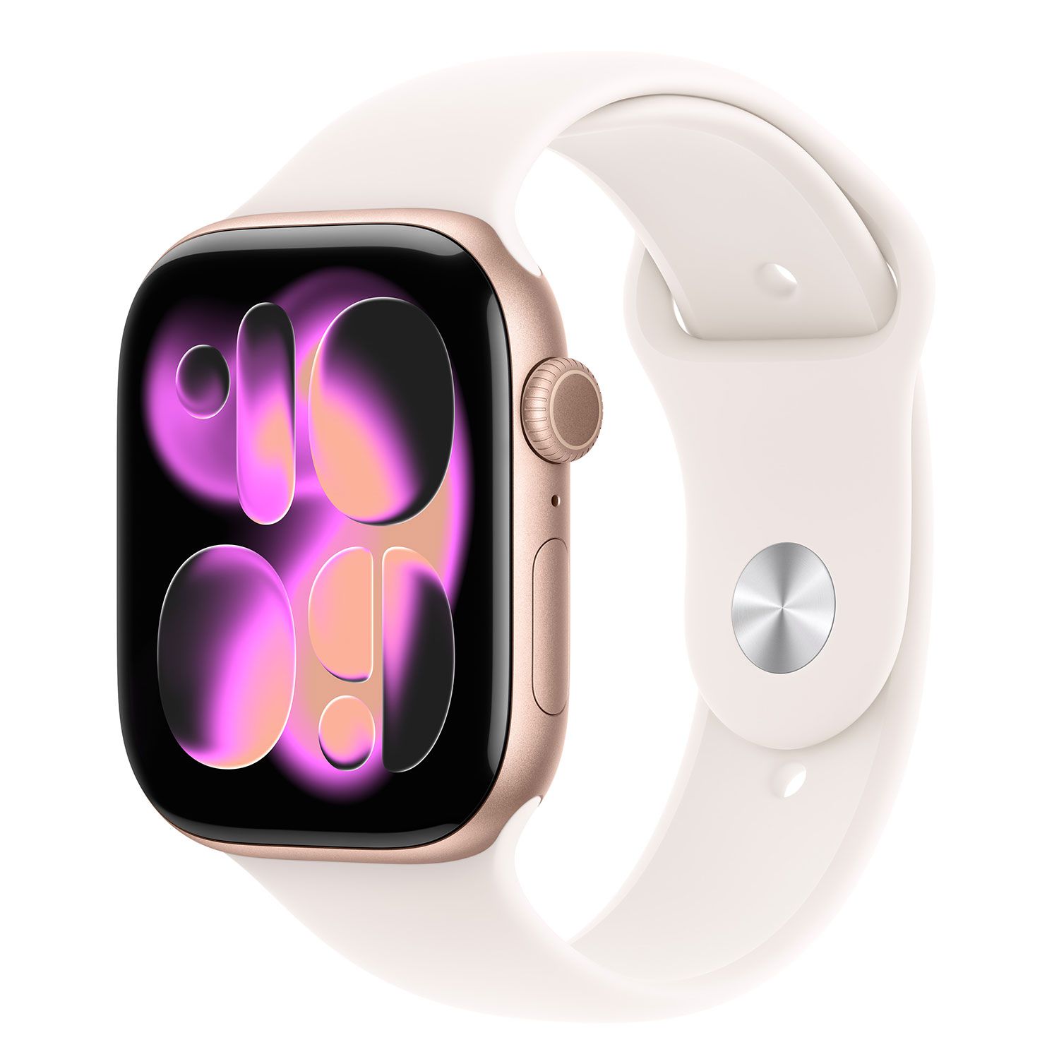 Apple Watch Series 11 Cell 42mm Rose Gold with Light Blush Sport Band M/L