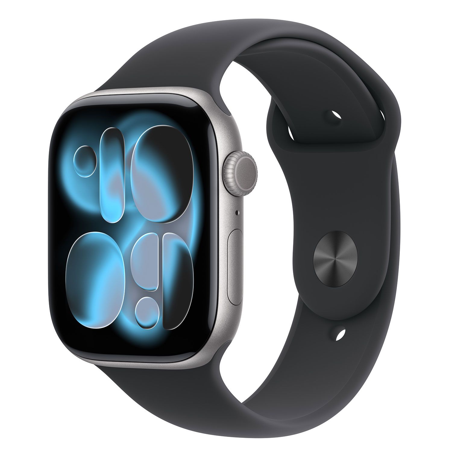 Apple Watch Series 11 Cell 42mm Space Grey with Black Sport Band S/M