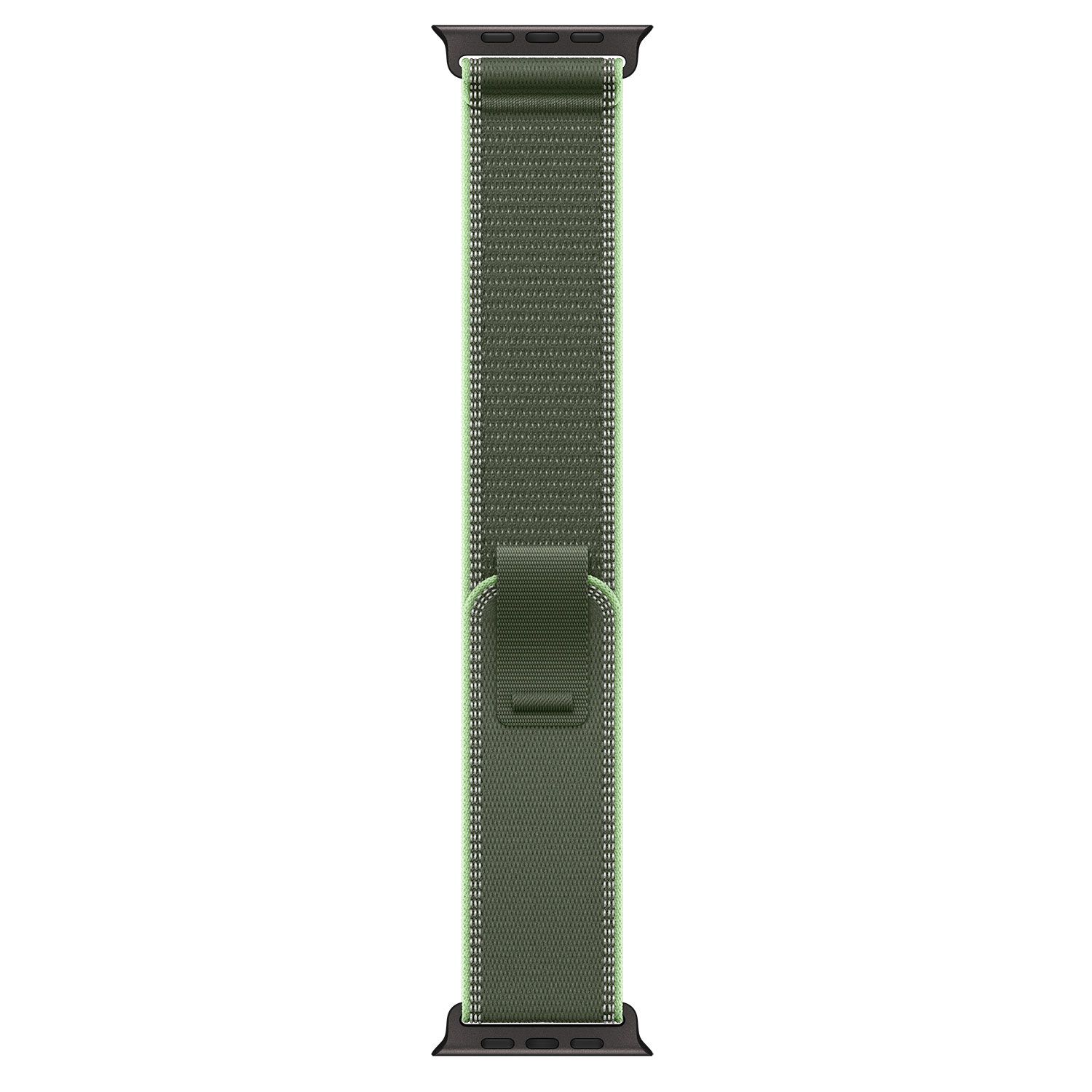 Apple 49mm Green/Neon Trail Loop - S/M Black