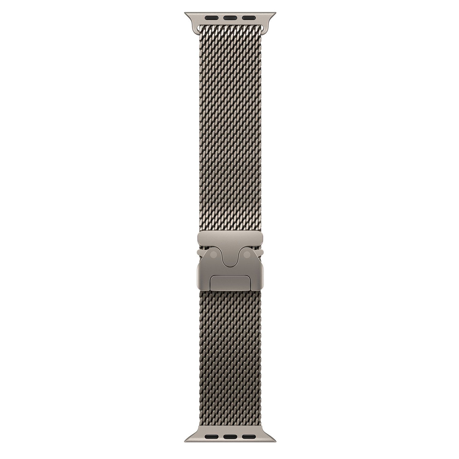 Apple 49mm Natural Titanium Milanese Loop - M