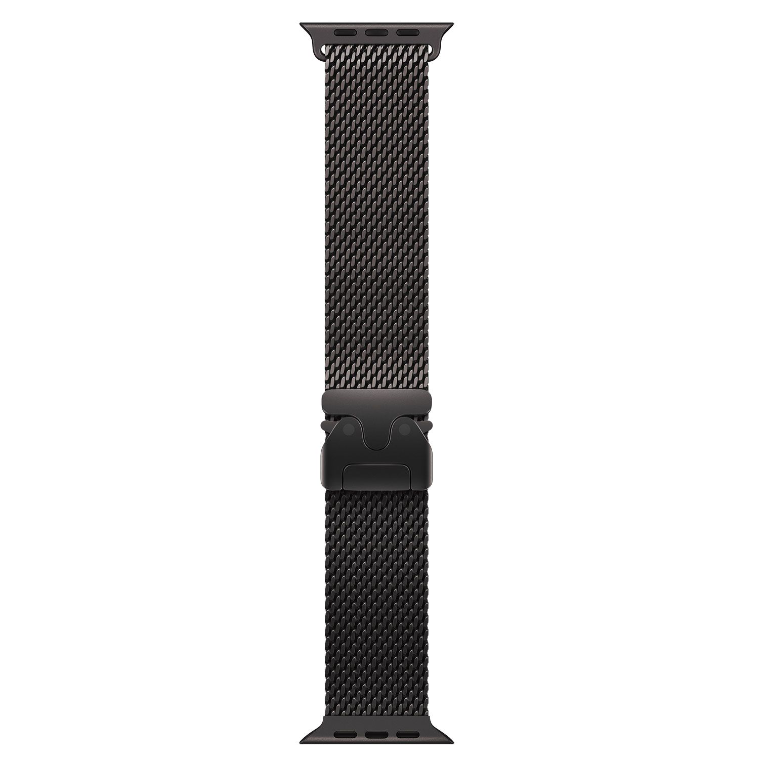 Apple 49mm Black Titanium Milanese Loop - M
