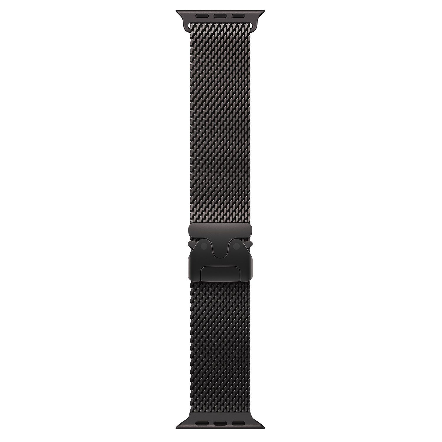 Apple 49mm Black Titanium Milanese Loop - L