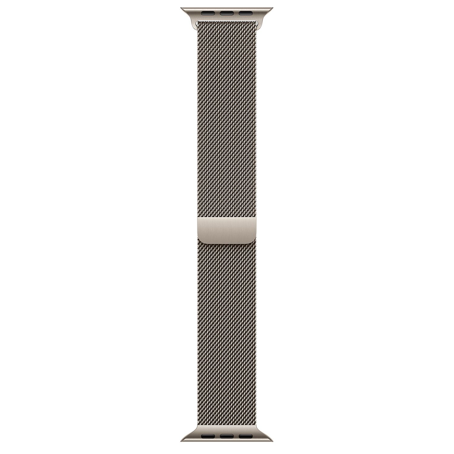 Apple 46mm Natural Milanese Loop S/M