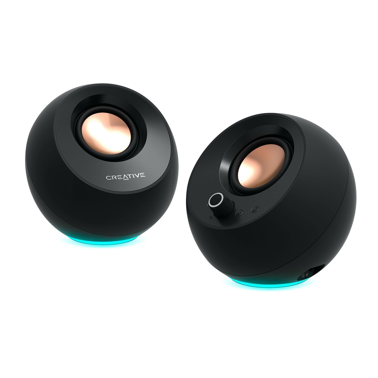 Creative Ηχεία 2.0 Pebble Pro Black