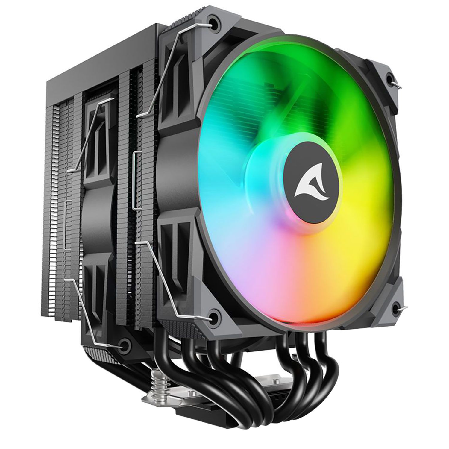 CPU Cooler Sharkoon A60 RGB Black