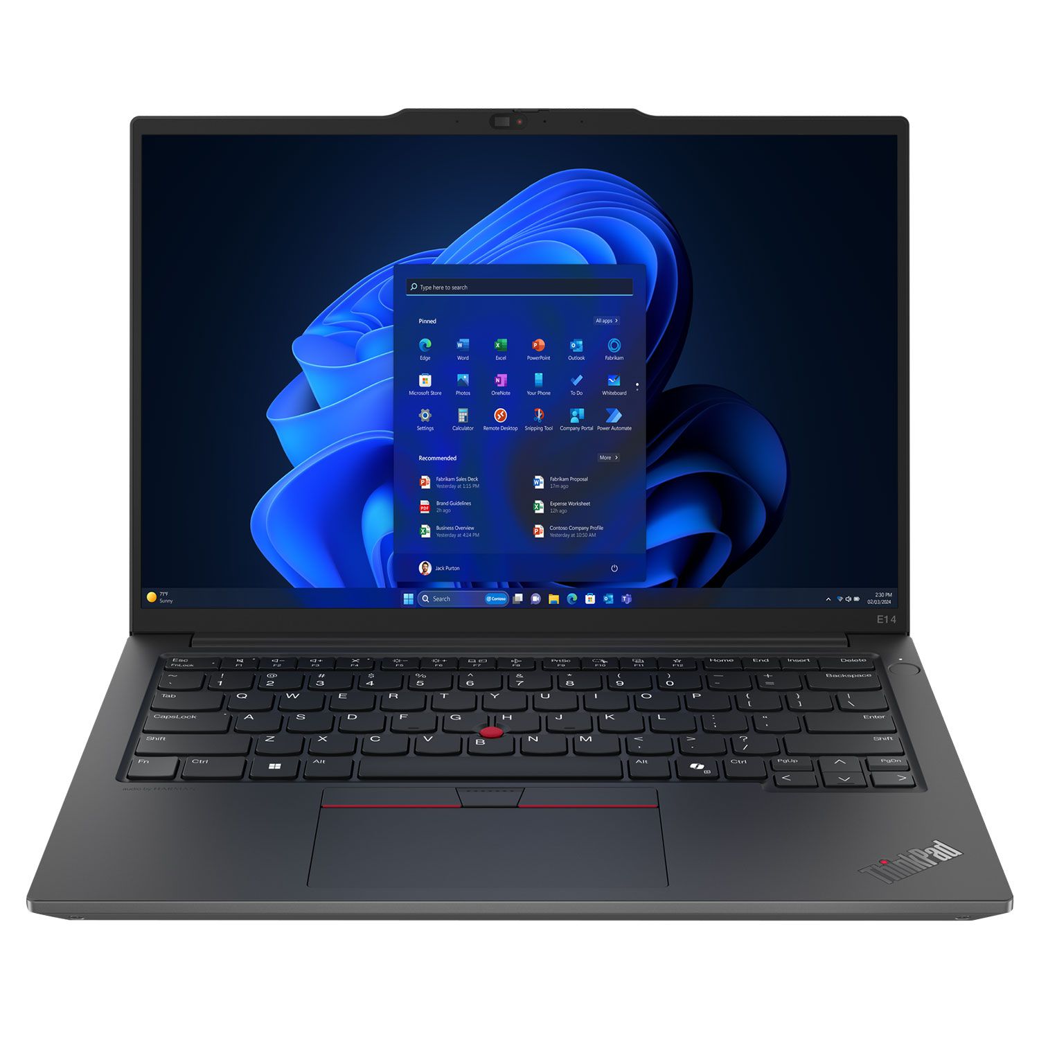 Lenovo Thinkpad E14 G6 Laptop 14" IPS (Core Ultra 7 155H/32 GB/1 TB/Intel Arc Graphics/Windows 11 Pro)