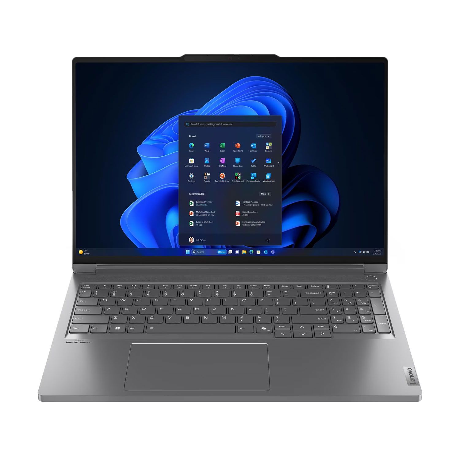 Lenovo ThinkBook 16P-IRX Laptop 16" WQXGA IPS (Core i7 14650HX/32 GB/1 TB/RTX 4060 8 GB/Windows 11 Pro)