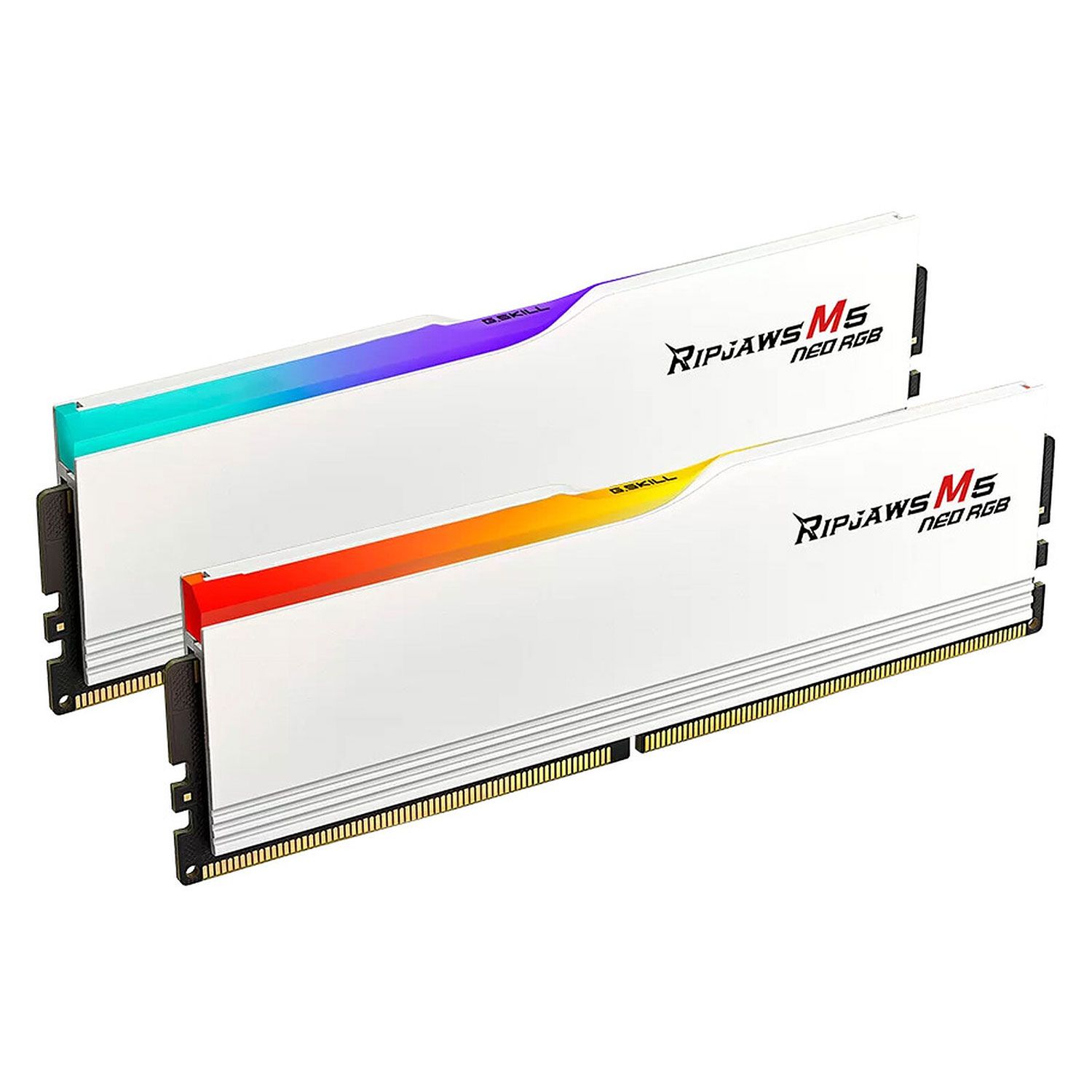 G.Skill Desktop RAM Ripjaws M5 Neo RGB White 32GB Kit 6000 MT/s DDR5