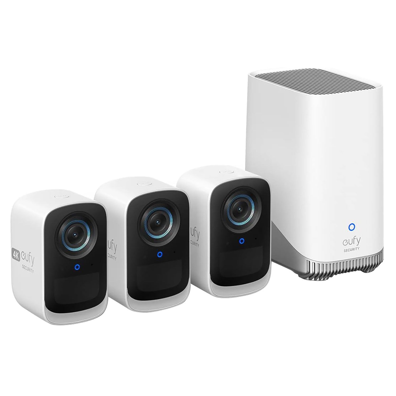 Eufy Ασύρματη IP Camera eufyCam S300 3+1 Kit.
