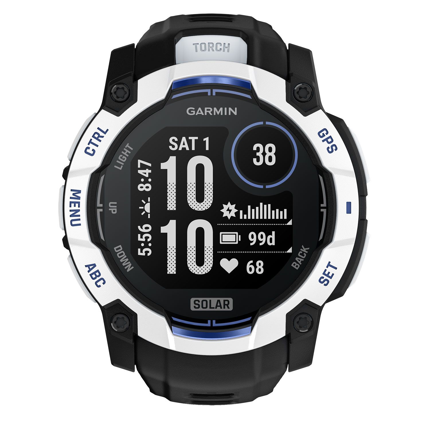 Garmin Instinct3 Solar 50mmWhitestone Black LE