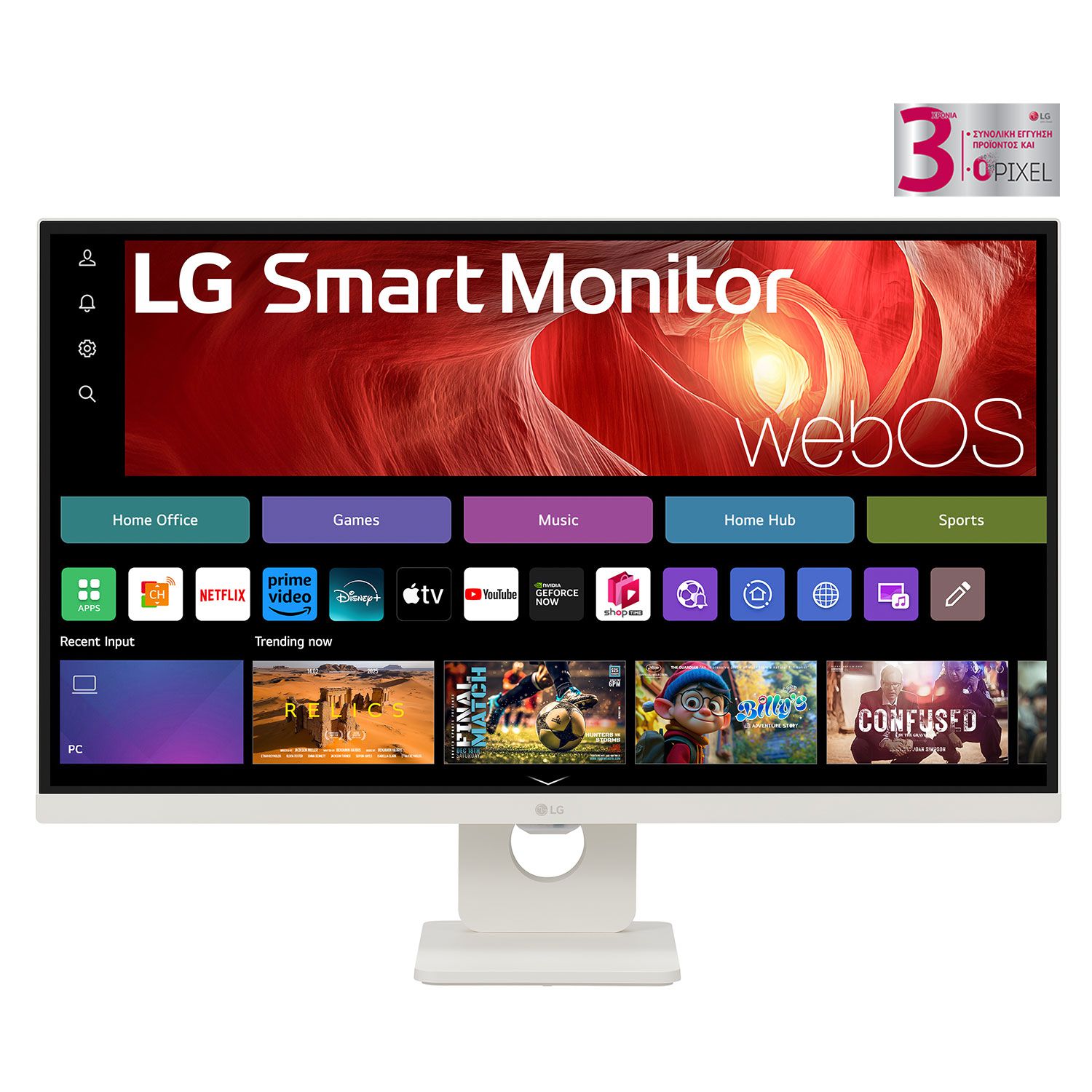 LG Monitor 27 Smart 27U731SA-W