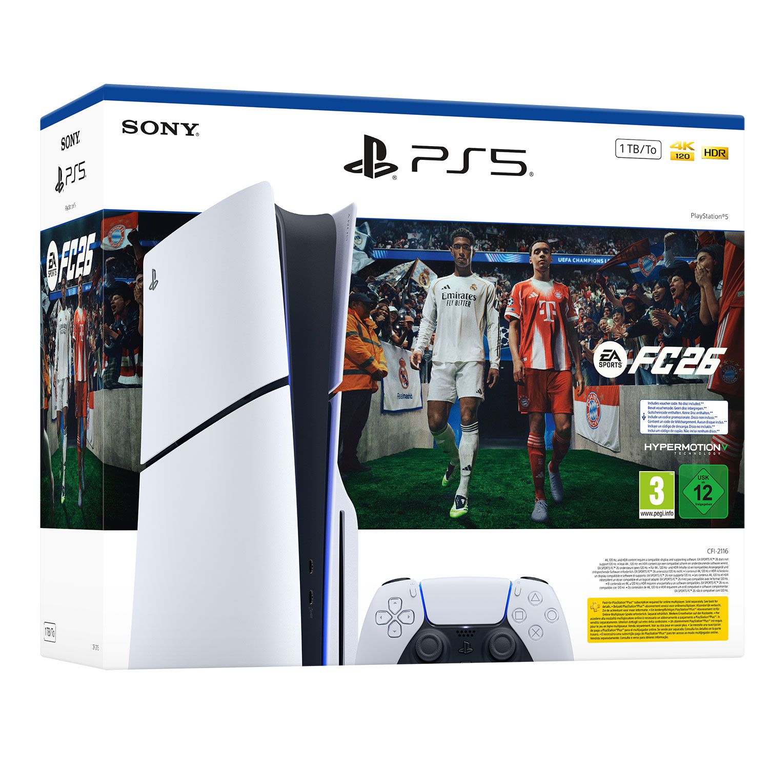Sony PlayStation 5 + EA SPORTS FC 26 vchr