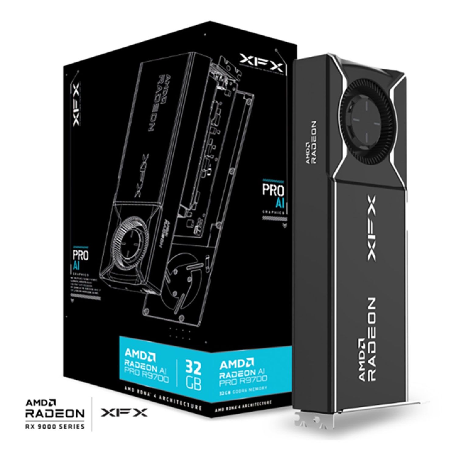 XFX VGA Radeon AI PRO R9700 32 GB