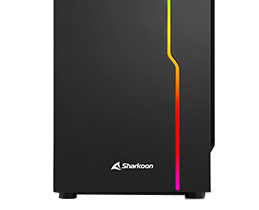 Sharkoon Midi-ATX Tower RGB Slider minimal