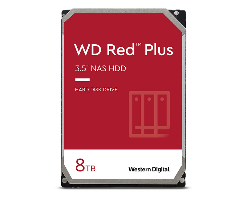WD Red Plus 8TB 3.5 at glance