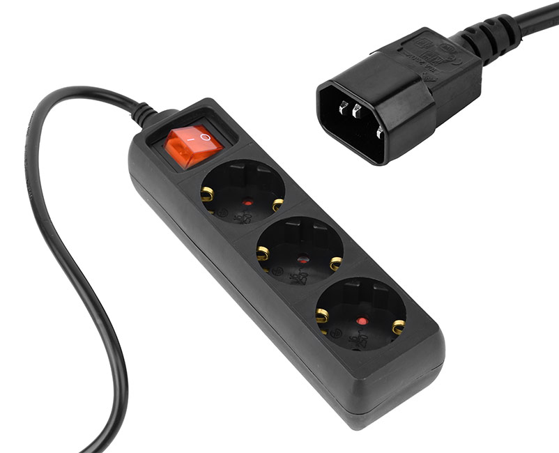 Energenie UPS Power Strip Schuko at glance