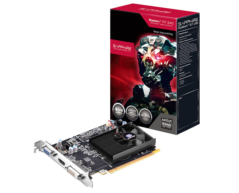 Sapphire VGA R7 240 Boost 4 GB Plaisio