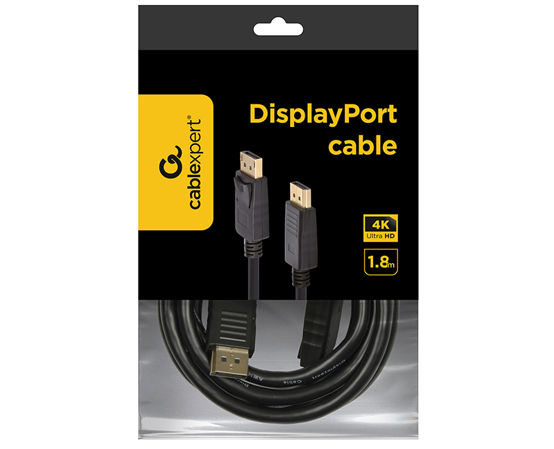 Cablexpert DisplayPort 4K 1.8m