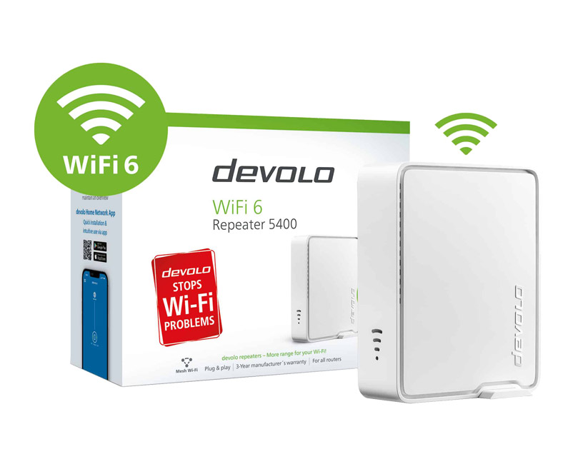  Wi-Fi Repeater Devolo AX5400 8964