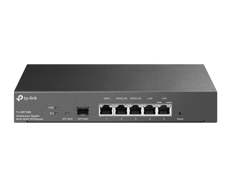 TP-Link TL-ER7206 SafeStream GbE Multi-WAN VPN Router