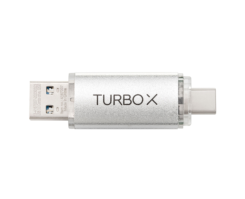 USB Stick Turbo-X Type-C Combo 3.0 128GB