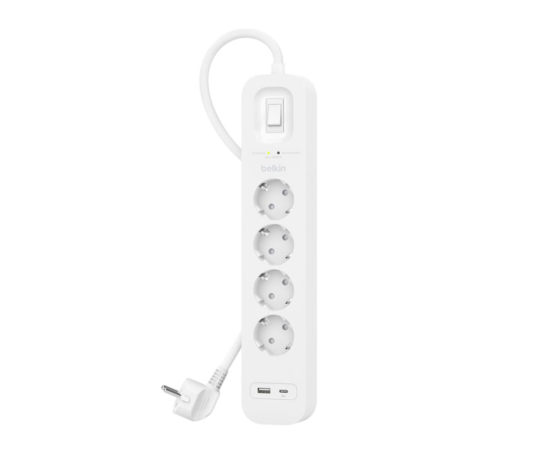 Belkin Connect Surge Protector with USB-C + USB-A