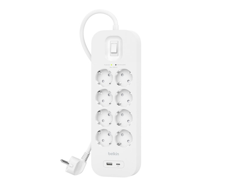 Belkin Connect Surge Protector with USB-C + USB-A