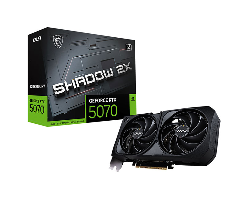 MSI GeForce RTX™ 5070 12G SHADOW 2X