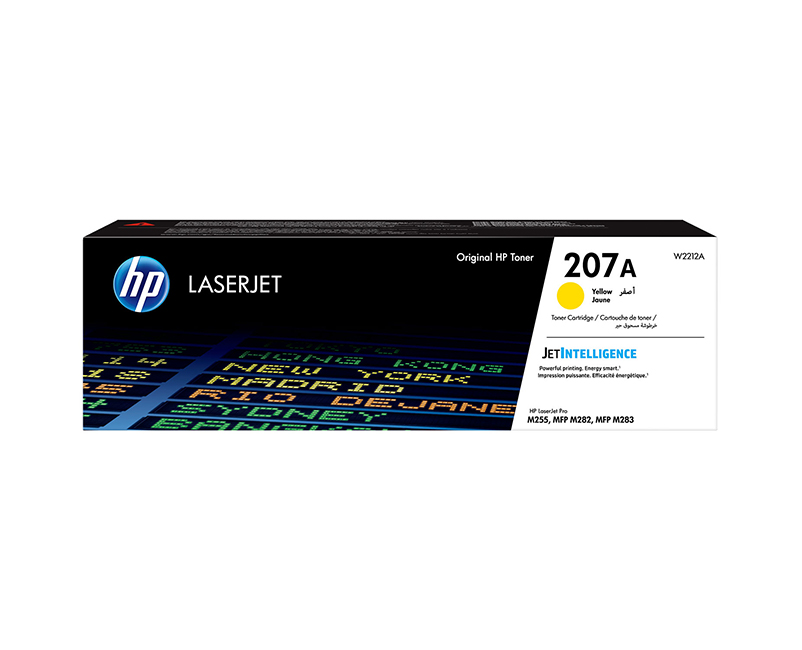 Toner HP 207A Yellow