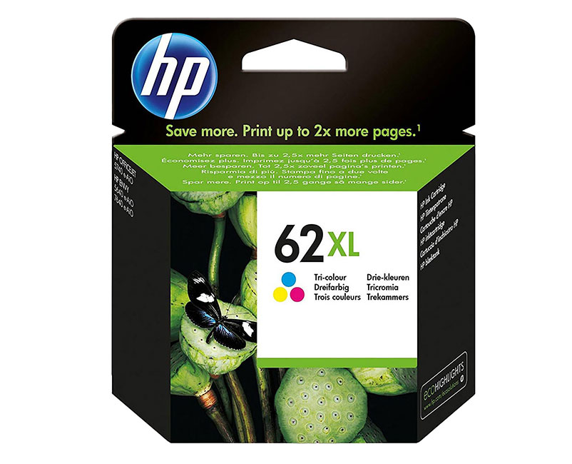 Μελάνι HP 62XL Color