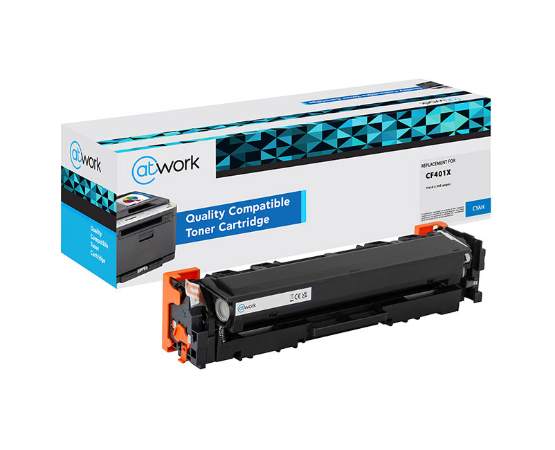 Toner  @Work CF401X Cyan