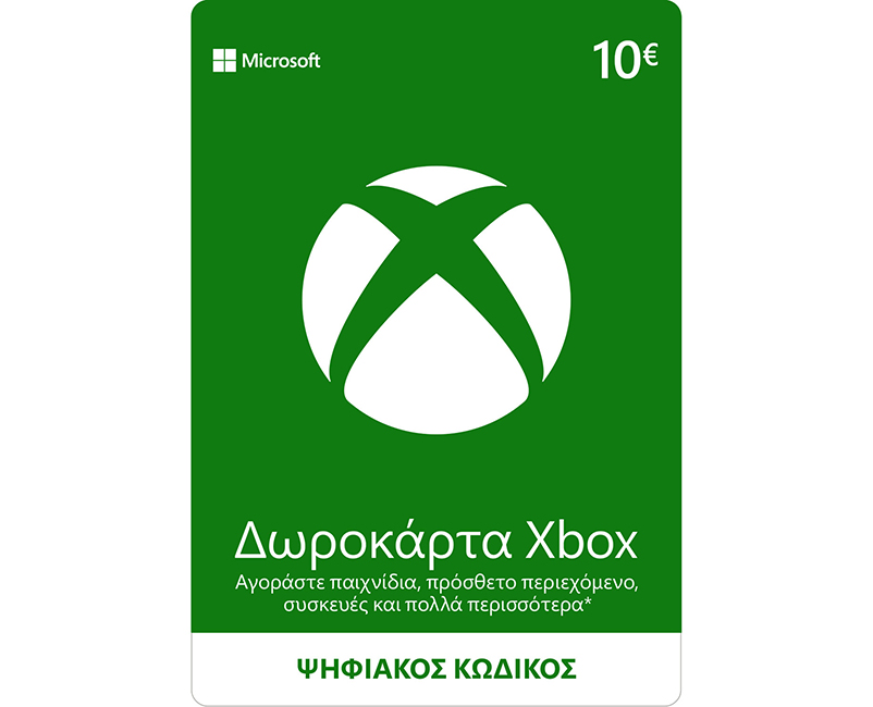 Microsoft Xbox Live 10 EUR ESD Card