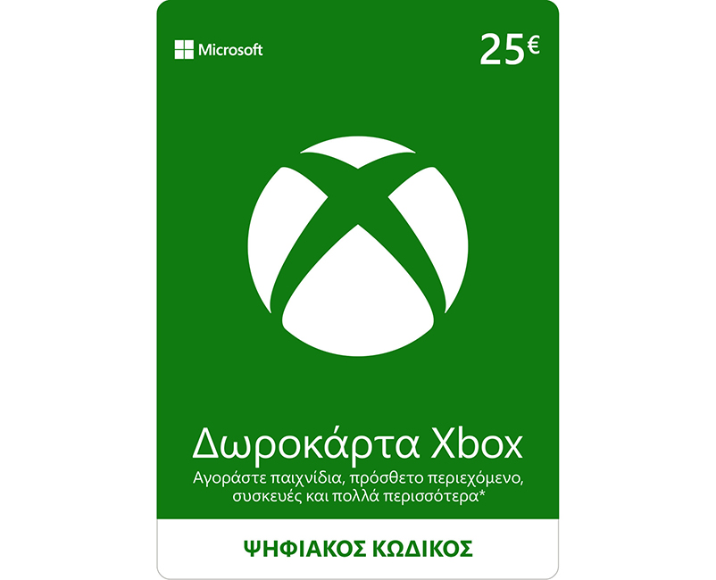 Microsoft Xbox Live 25 EUR ESD Card