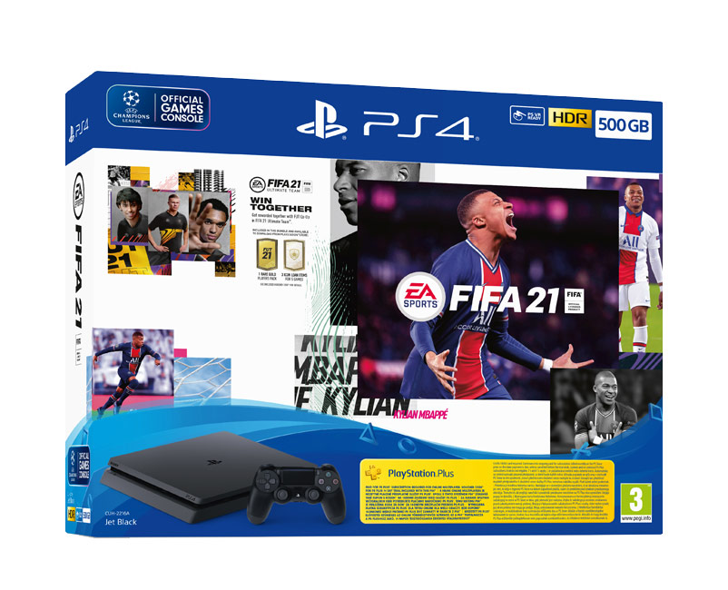 PS4 500GB Bundle + FIFA 21