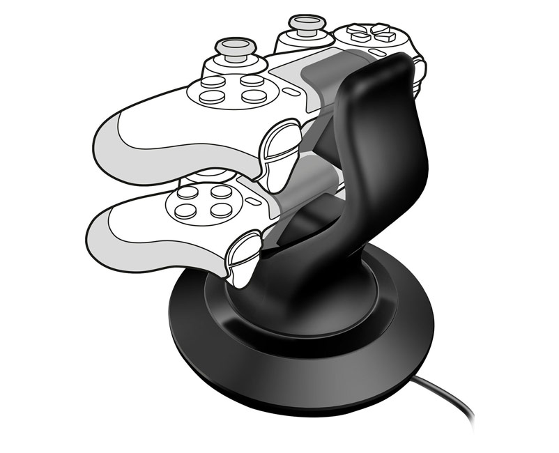 Speedlink PS4 Twindock Black at glance
